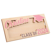 5St Stijlvolle Money Wallet Roze Graduation Gifts
