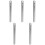 5Pcs Aluminum Crumb Portable Kitchen Tool Silver for Home Use 5