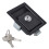 16Pcs Zinc Alloy Trailer Locks Secure Paddle Handle for Car Use Black 9