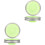 4Pcs Green Jar Strainer Lids for Sprouting Small Jars Dishwasher Safe 5