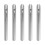 5Pcs Aluminum Crumb Portable Kitchen Tool Silver for Home Use 11