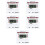 5St Kleine Digitale Timer Plastic Voor Poker Feest En 9