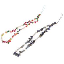 6Pcs Phone Hanging Straps Assorted Color Beaded Anti-Lost Rope