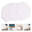 400Pcs Quilting Paper Templates White Piercing Tool for Crafting Use 9