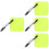 4Pcs Soft Green Silicone Protective Sleeve for Pet Storage 6