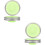 4Pcs Green Jar Strainer Lids for Sprouting Small Jars Dishwasher Safe 7