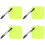 4Pcs Soft Green Silicone Protective Sleeve for Pet Storage 5