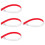 4St Duurzame Siliconen Douche Splash Guard Wit Voor Thuis 9