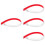 4St Duurzame Siliconen Douche Splash Guard Wit Voor Thuis 8