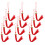 60Pcs Red Polyester Graduation Tassels for DIY Cap Decorations 2024 2
