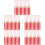 60Pcs Red Polyester Graduation Tassels for DIY Cap Decorations 2024 6