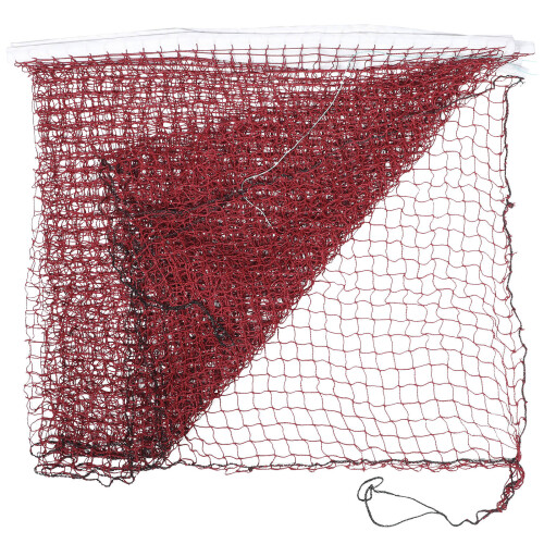 4St Rood Badmintonnet Met Stevig Nylon, Voor En