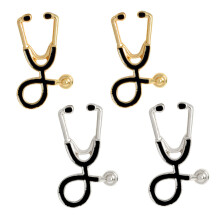 2Pak Kleurige Legering Broches Cartoon Stijl Decor Tassen Kleding