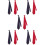 Zakelijke Polyester Clip Stropdassen Diverse Kleuropties 10