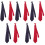 Zakelijke Polyester Clip Stropdassen Diverse Kleuropties 5