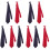 Zakelijke Polyester Clip Stropdassen Diverse Kleuropties 4