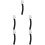 5St Aluminium Motorfiets Vent Brandstofdop Robuust 8