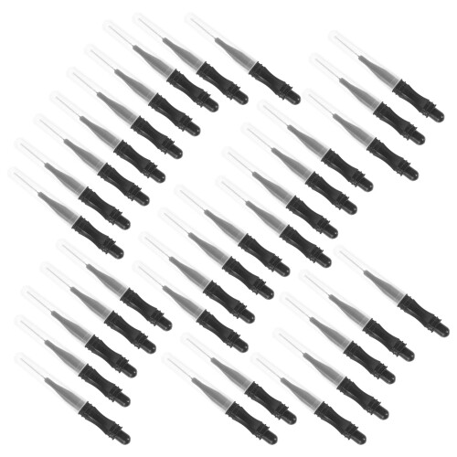 150Pcs Black Nylon Eyebrow and Eyelash Brushes for Makeup Lash Combing 2