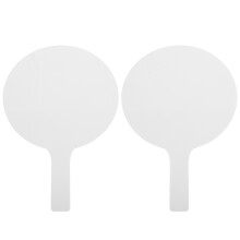 2St Classroom Dry Erase Paddle Dubbelzijdig Wit Acryl Bord