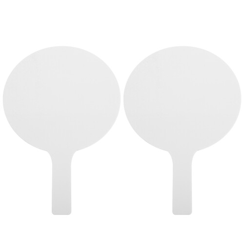 2St Classroom Dry Erase Paddle Dubbelzijdig Wit Acryl Bord