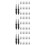 150Pcs Black Nylon Eyebrow and Eyelash Brushes for Makeup Lash Combing 10