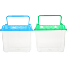 2St Voedingsbox Voor Reptielen Transparant Met Comfortabele Ruimte