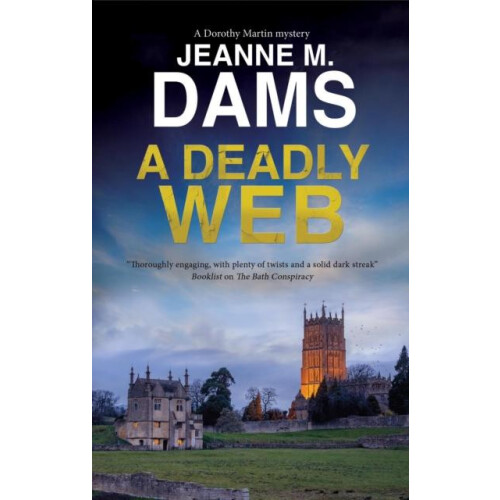 A Deadly Web by Jeanne M. Dams Hardcover Book