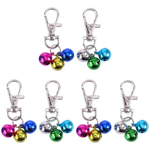 6Pièces Cloches Assorties Pour Colliers, Accessoires Pour 1