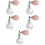 5Pièces Spray Poudre Éclatante Usage Corps 7