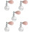 5Pièces Spray Poudre Éclatante Usage Corps 8