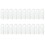 250Pièces Lingettes Blanches Nettoyage 1