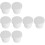 4Paires Protections Échelle Beige Robustes 8