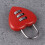 2Pièces Cadenas Cœur Multi Couleur Compact Pour Bagages Et Coffres 9