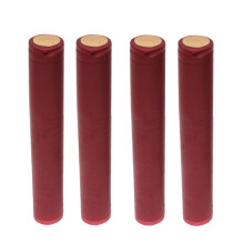 200Pièces Capsules Thermorétractables Rouge PVC Pour Bouteilles De Vin