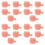 20Pièces Boîtes Roses Protection Portable Usage 5