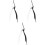 3Pièces Pince Séparatrice Tube Auto Usage Réparations Noir 4