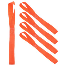 12Pièces Boucles D'arrimage Orange Résistantes Pour Vélo Et Moto