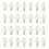 200Pièces Pinces Photo En Bois Colorées Pour Support Notes Décor 1