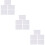 15Pièces Tableaux Blancs Effaçables Maison Pour Enfants Et Bureau 10