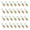 200Pièces Pinces Photo En Bois Colorées Pour Support Notes Décor 9