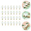 200Pièces Pinces Photo En Bois Colorées Pour Support Notes Décor 8