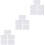 15Pièces Tableaux Blancs Effaçables Maison Pour Enfants Et Bureau 6