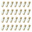 200Pièces Pinces Photo En Bois Colorées Pour Support Notes Décor 11