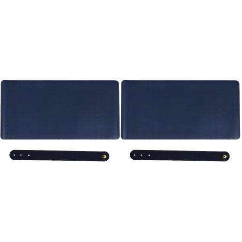 2Pièces Tapis Souris PU Lisse Et Confortable Pour Usage 1