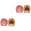 4Pièces Bonnet Turban Bébé Confortable Cadeau 3