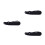 3Pièces Outil Serrage Lacets Pliable Noir Acier Robuste 7