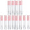 30Pièces Tubes Gloss Vides Rose Résistants Faciles Transport 2