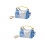 2Pièces Coffret Portable Transparent Pour Hamster Petite 7
