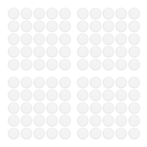 220Pièces Disques De Transparente Pour Cahiers En ABS 2