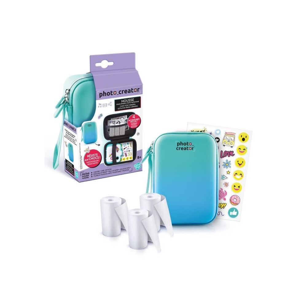 Photo Creator Instant Camera Case, Teal 3555801706127